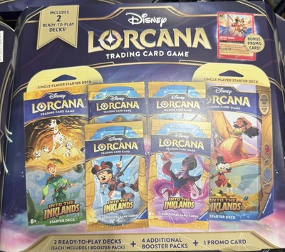 Disney Lorcana Costco Bundle Mickey Into The Inklands w/ Bonus Card Ships FAST