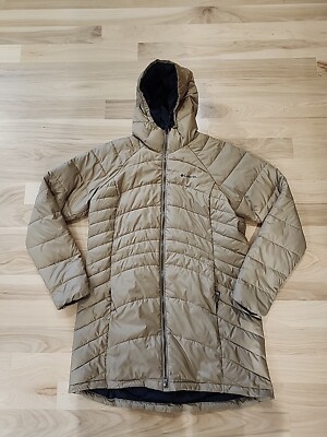 Columbia Women's Karis Gale Long Hooded Jacket, 100% Polyester, Xl Nwot
