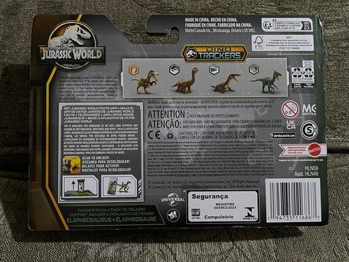 Jurassic World Elaphrosaurus Dino Trackers Mattel Regalo Cumpleaños Navidad - Imagen 2 de 2