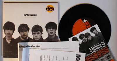 Northern Uproar Rollercoaster UK 7inch Vinyl Single 1995 + Postcard + Inserts