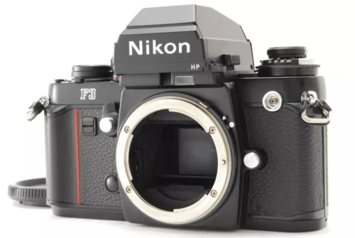[Almost Unused] Nikon F3 HP F3HP SLR 35mm film Camera Black Body From JAPAN