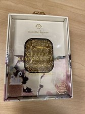 Nanette Lepore Crystal Airpods Case For Airpods 1st  2nd Generation Purple/Mult