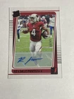 2021 Panini Clearly Donruss Football Red Rondale Moore #71