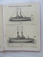 Original Antique 1912 Bing Toy Catalog in FRENCH : Steam Toys , Trains , Shipes