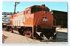 Providence & Worcester Railroad 2001 M420R Locomotive Montreal Vintage Postcard