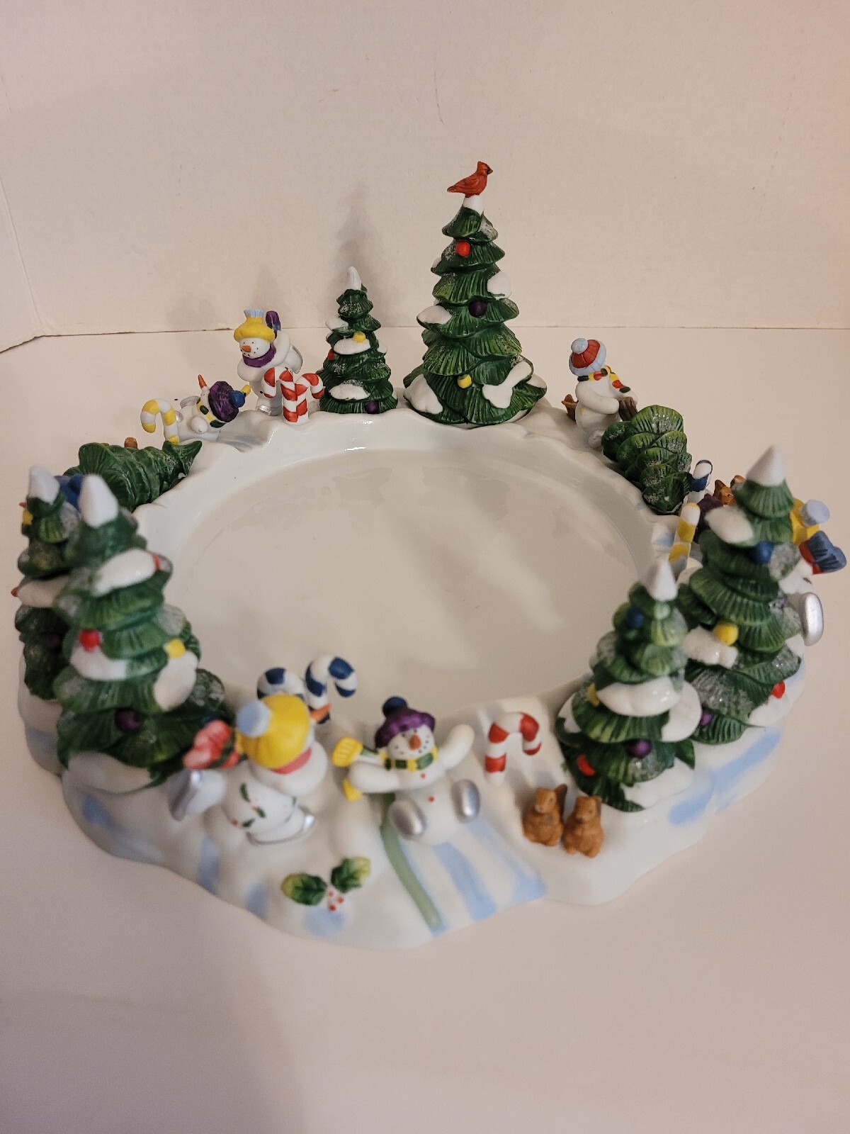 PartyLite SNOWBELL 3 Wick Candle Holder P7870 Original Packaging eBay