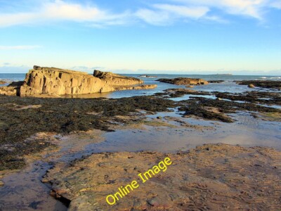 Foto 6x4 Harkess Felsen Bamburgh Harkess Felsen bei Bamburgh abgebildet wie auf c2014
