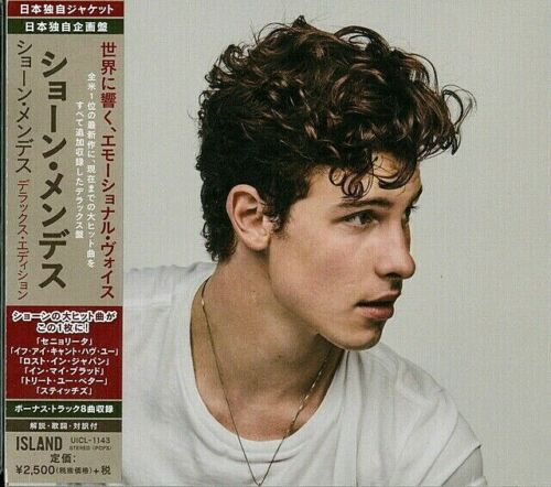 Shawn Mendes ZAPIECZĘTOWANA FABRYCZNIE NOWA CD "Shawn Mendes Deluxe Edition" Japonia OBI - Zdjęcie 1 z 2