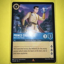 Disney Lorcana Rise of the Floodborn - Prince Charming 157/204 Rare