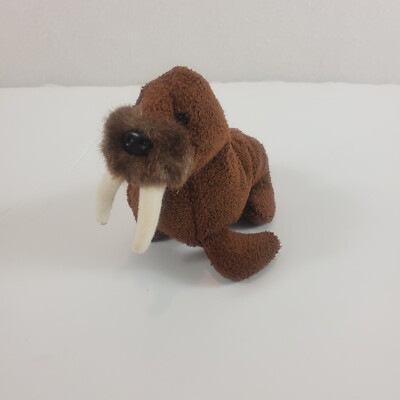 russ walrus wilcox plush stuffed animal brown