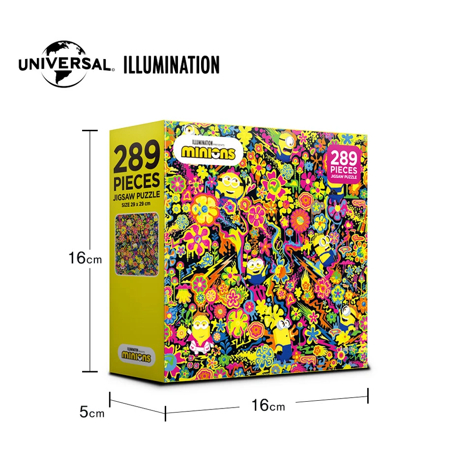 Rompecabezas Minions Waggle1 289 Piezas para Adultos Niños Aprendizaje Educación Juego Foto 2 de 4