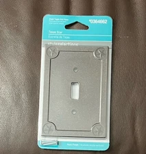 Style Selections Texas Star  Single Toggle Wall Plate