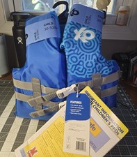 Life Jacket NWT Child 30-50lbs Coast Guard Approved USCG Type III Life Vest Blue