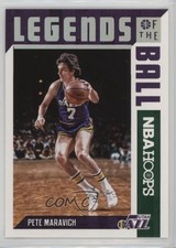 2017-18 Panini NBA Hoops Legends of the Ball Pete Maravich #19 HOF k3f