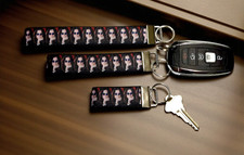 Ozzy Osbourne Keychain Wristlet Keychains Key Fob Zipper Pull Gift Funny