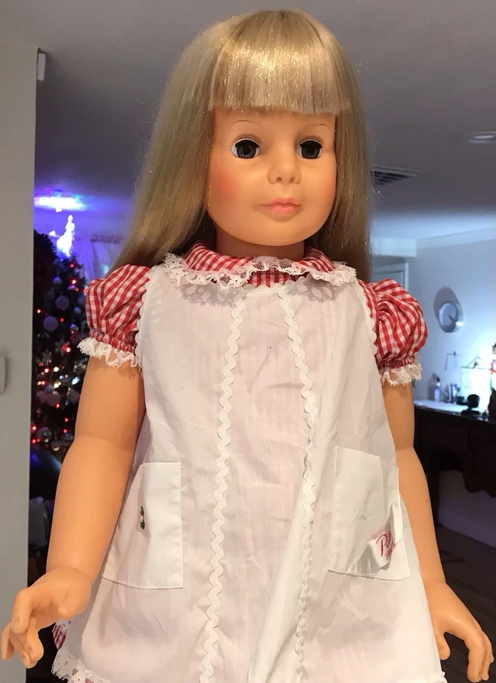 PATTI PLAYPAL DOLL with CLOTHES PLAY PAL IDEAL DOLL G-35 ON NECK - Image 3 of 4