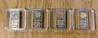 New Listing4 x 1/4 Ounce 999 Fine Silver Maple Leaf Bars Rare Vintage Highly Collectable