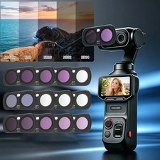 For Insta 360 Luna Ultra JSR CB Series Magnetic Camera Lens Filter, UV, CPL, ND8