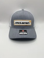 McLaren F1 racing hat, Richardson 112 snap-back style.  New with tags!