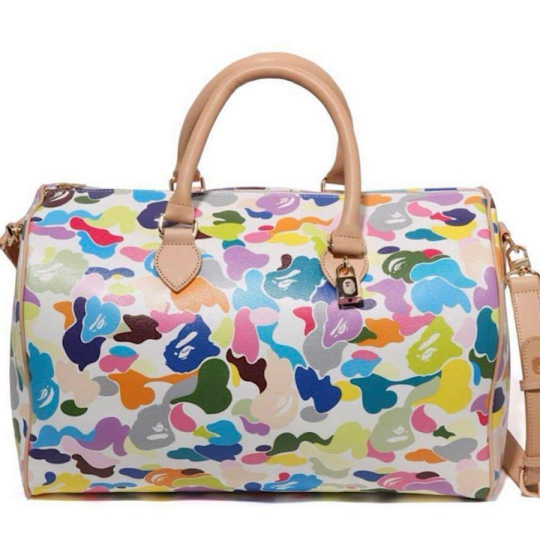 PSL A BATHNIG APE Ladies' Goods MULTI CAMO BOSTON BAG image 2