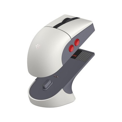 Retro R8 Mouse with Charging Dock, PAW 3395 Optical Sensor DPI 26K, 4K Pollin...