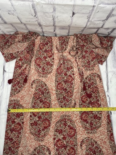 Madewell Aquarell Paisley Seide Minikleid Gr. M Party Hochzeit Festival Strand - Bild 4 von 10