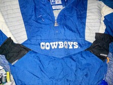 1996 Dallas Cowboys STARTERS Jacket Pullover Style / Great Condition