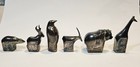 Vintage Dansk Silver Plated Paperweights,  Animals, Partial Collection(6) — photo 2