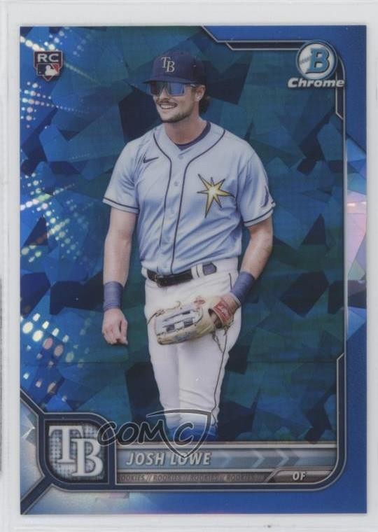 2022 Bowman Chrome Sapphire Edition Josh Lowe #87 12g7
