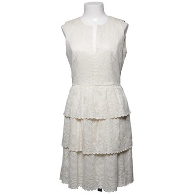 Bcbgmaxazria, Kleid, Größe: M, Weiß, Polyester, Spitze, Damen #1HK