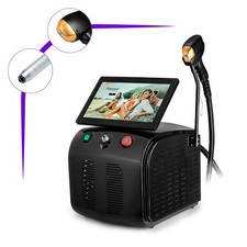 New 2 In1 808nm Diode Laser Nd Yag Laser Pico Laser Tattoo Hair Removal Machine