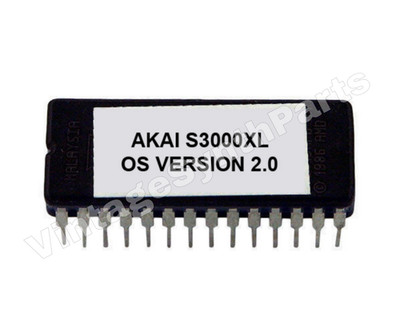 Akai S3000XL Operating System 2.0 Eprom Upgrade Update Latest OS Firmware ROM