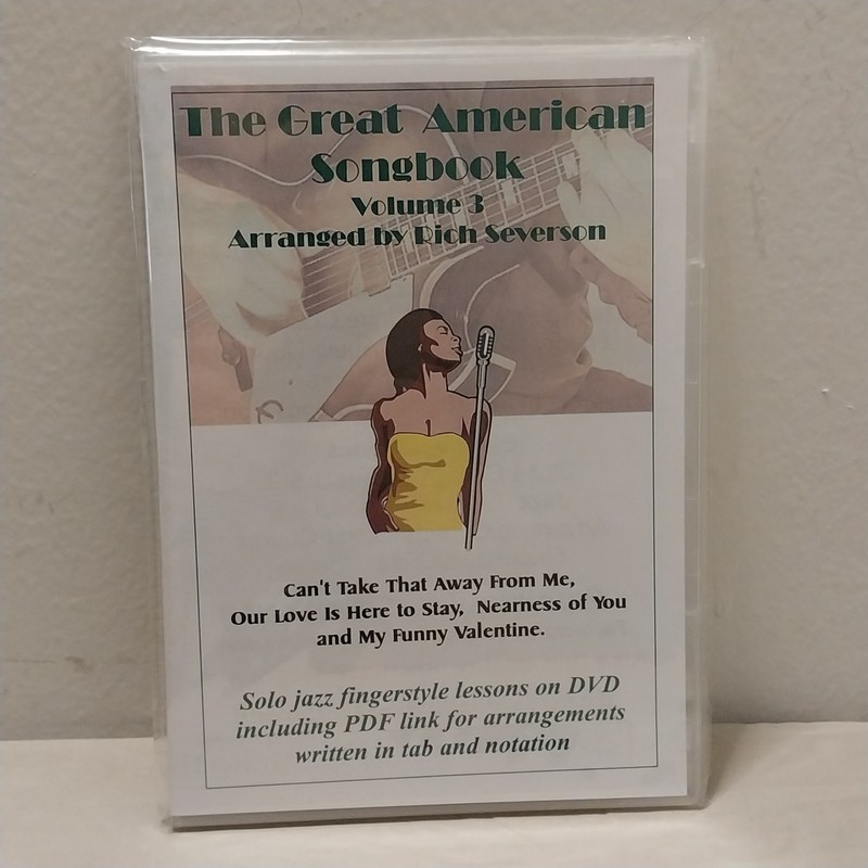 Guitar College The Great American Songbook Vol 3 Arranged By Rich Severson DVD