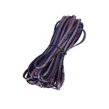 18 AWG 25FT / 77M 4pin RGB Extension Cable PVC Led Wire 18AWG Copper with Tin...