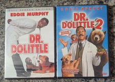 Eddie Murphy Dr. Dolittle 1998  Dr Dolittle 2, 2001 DVD NEVER TRUST STOCK PICS