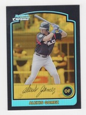 2003 BOWMAN CHROME DRAFT PICKS & PROSPECTS GOLD REFRACTOR 20/50 ALEXIS GOMES