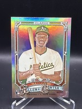 Denzel Clarke 2025 Topps Allen & Ginter Silver Portrait #278 Athletics RC