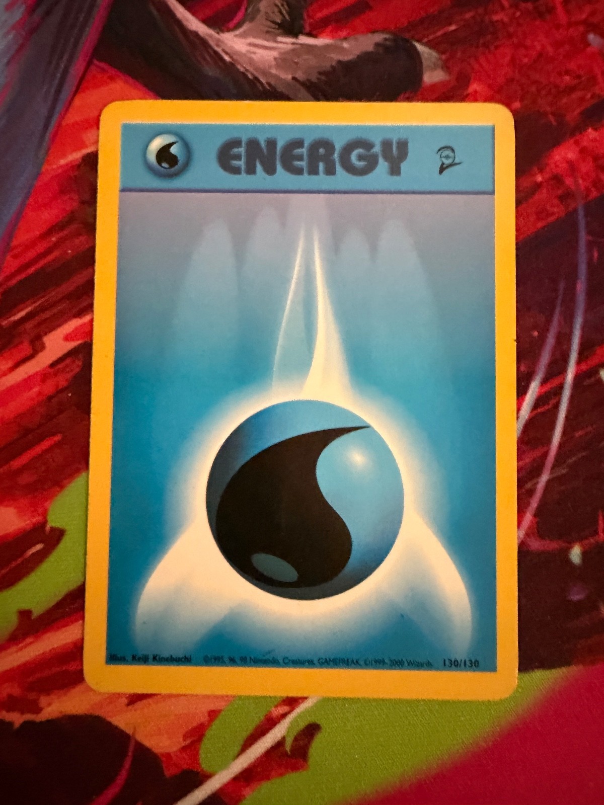 Water Energy 130/130 Base Set 2 Pokemon Card
