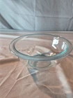 Vintage PYREX 322 7" 1 QT Clear Blue Tint Nesting Mixing Bowl - Made in USA