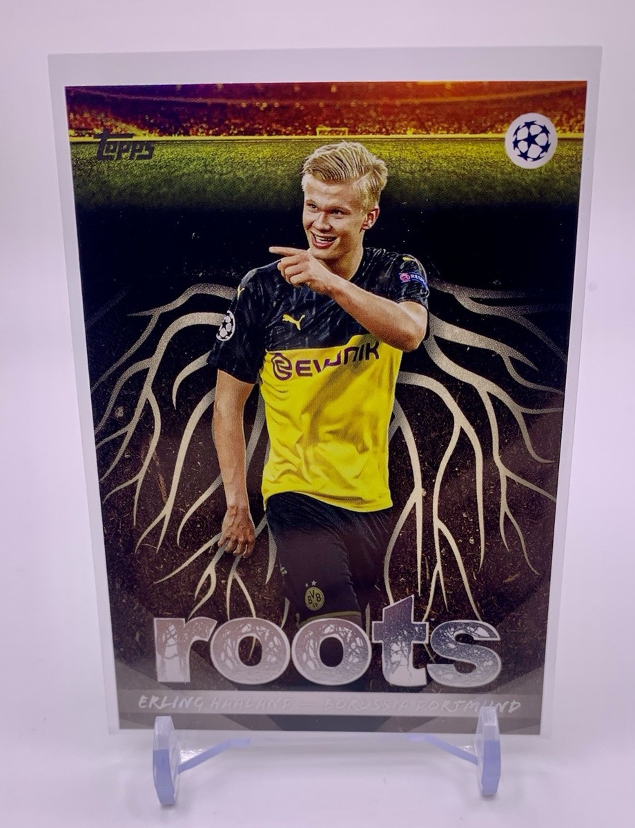 ERLING HAALAND 2025-26 Topps UEFA CC Roots #RT-4 Borussia Dortmund 