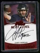 James Morgan 2020 SAGE HIT Next Level Red Parallel Auto Autograph NL-JM