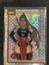 2026 Topps Chrome Marvel Comics #33 Dragonfire (Debut) X-Fractor