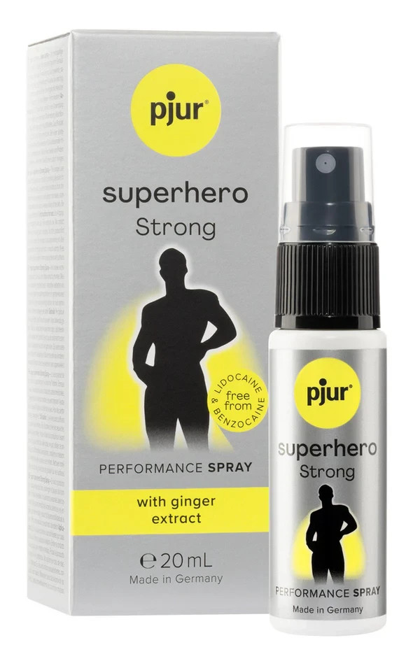 Gel/Spray-pjur Superhero Strong Spray 20 ml Gel/Spray-pjur Superhero Strong Spray 20 ml