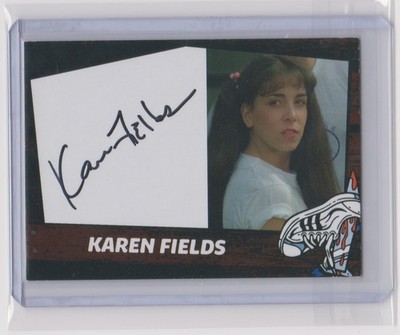 2025 Fright-Rags SLEEPAWAY CAMP Autograph Auto KAREN FIELDS Judy - 50 made!