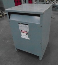Square D 37.5 kVA 480V - 96V 1PH Dry Type Transformer Single Phase 480 - 96