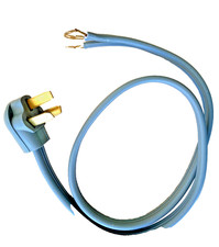 4 FT 3-Wire Range Electrical Power Cord 50A Gray - Free shipping