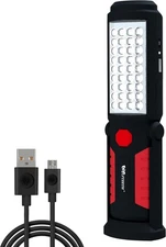 LED Work Light, Rechargeable Magnetic Flashlights for Mechanics, 360° Rotate