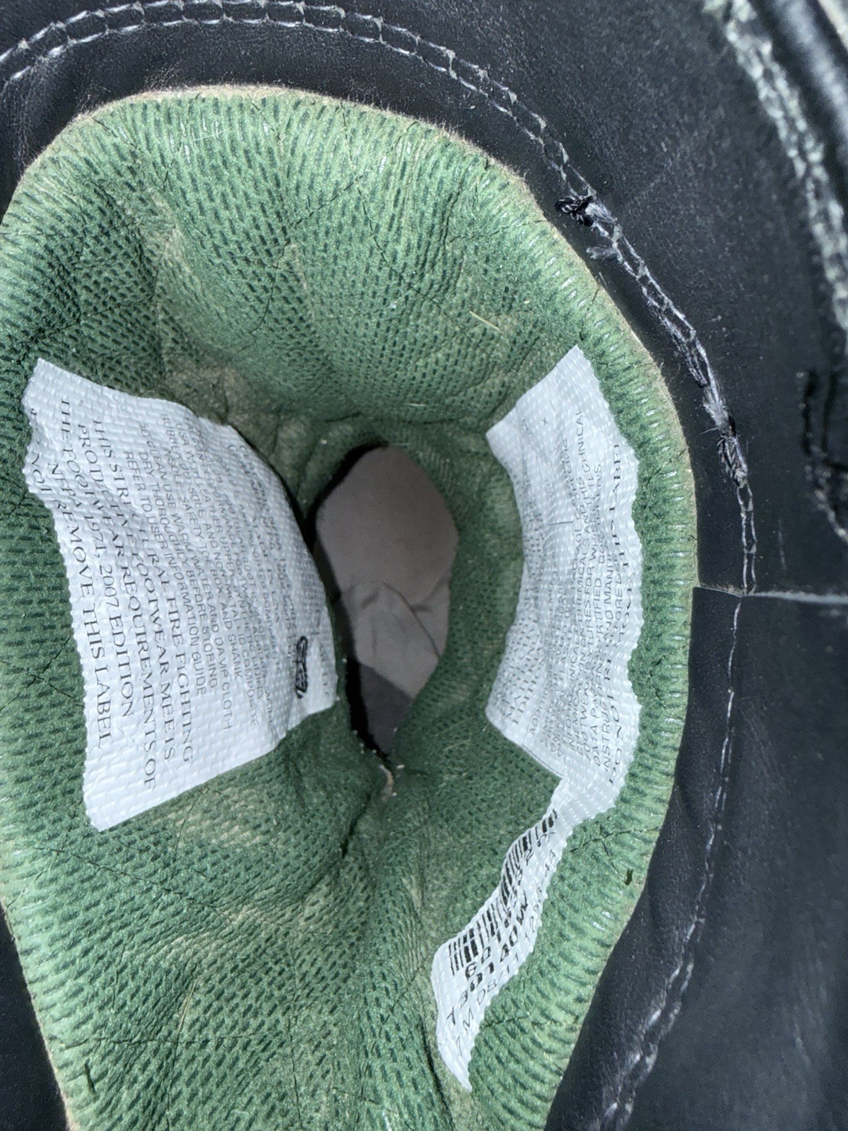 Globe Shadow 14" Pull-On Structural Fire Boot Sz … - image 20