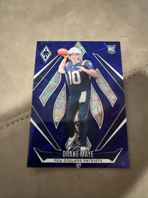 2024 Panini Phoenix - Rookies Drake Maye #179 Blue Lazer /125 (RC)