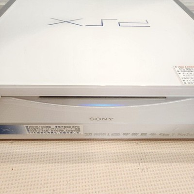 JUNK Sony PSX DESR-7500 Console Set PlayStation 2 Hybrid HDD